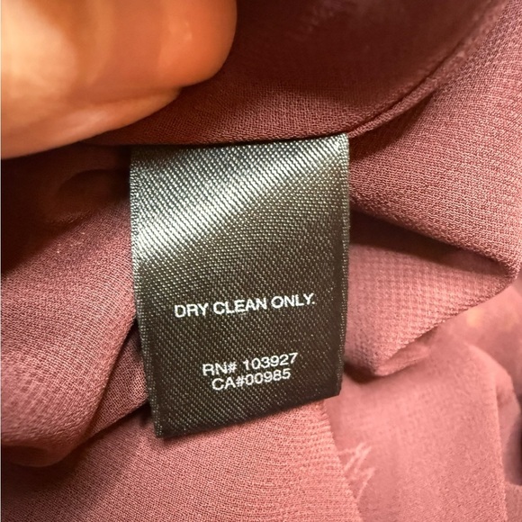 Marc Jacobs Silk Floral Ribbon Tiered Bohemian Midi Skirt Maroon Wine Size 12 - Picture 9 of 11